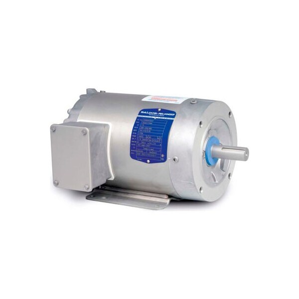 Baldor-Reliance Motor CSWDM3538, .5HP, 1725RPM, 3PH, 60HZ, 56C, 3516M, TENV, F1 CSWDM3538 - main